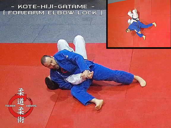 Kote-Hiji-Gatame (forearm elbow lock) 01